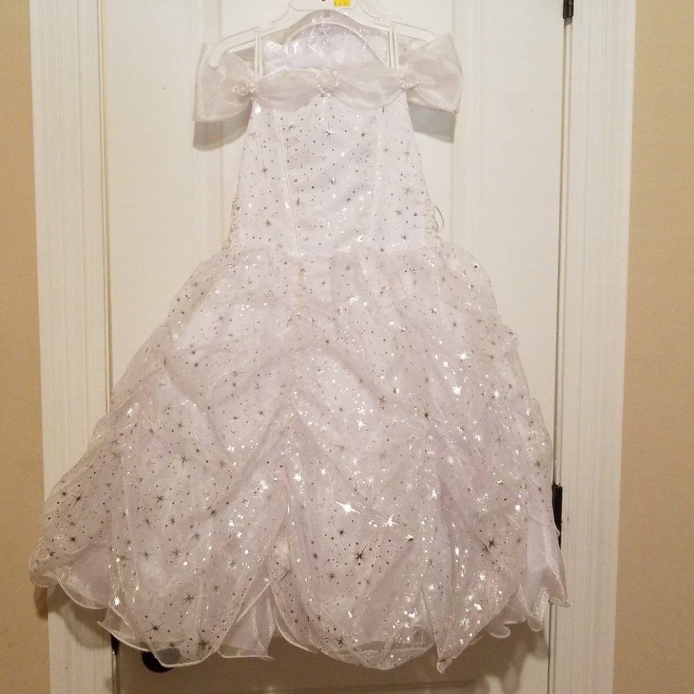 Flower girl dress/ miniature Bride dress